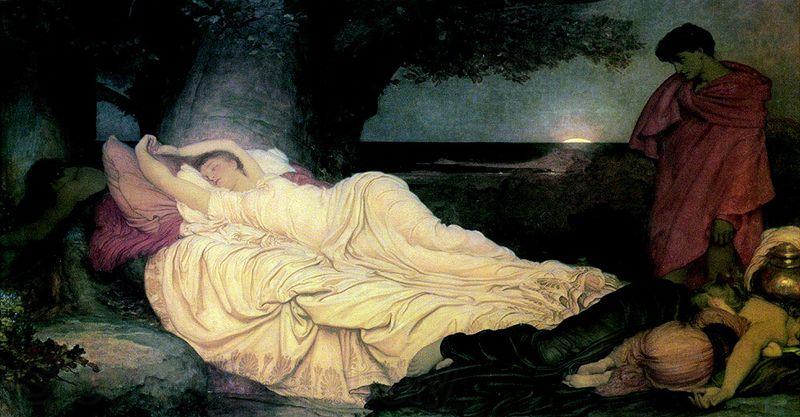 Lord Frederic Leighton Cymon and Iphigenia France oil painting art